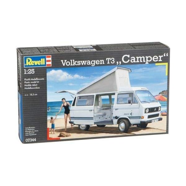 VW Wohnmobil Westfalia Joker Kit 1:25 - Revell - Auto-Kit - Montagesatz – Bild 4