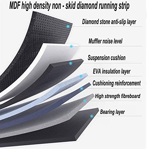 Image of Motorised Treadmill, Under Desk Treadmill Portable Walking Running Pad Flat Slim Machine with Remote Control and LCD Display for Home Office Gym Use, Installation-Free