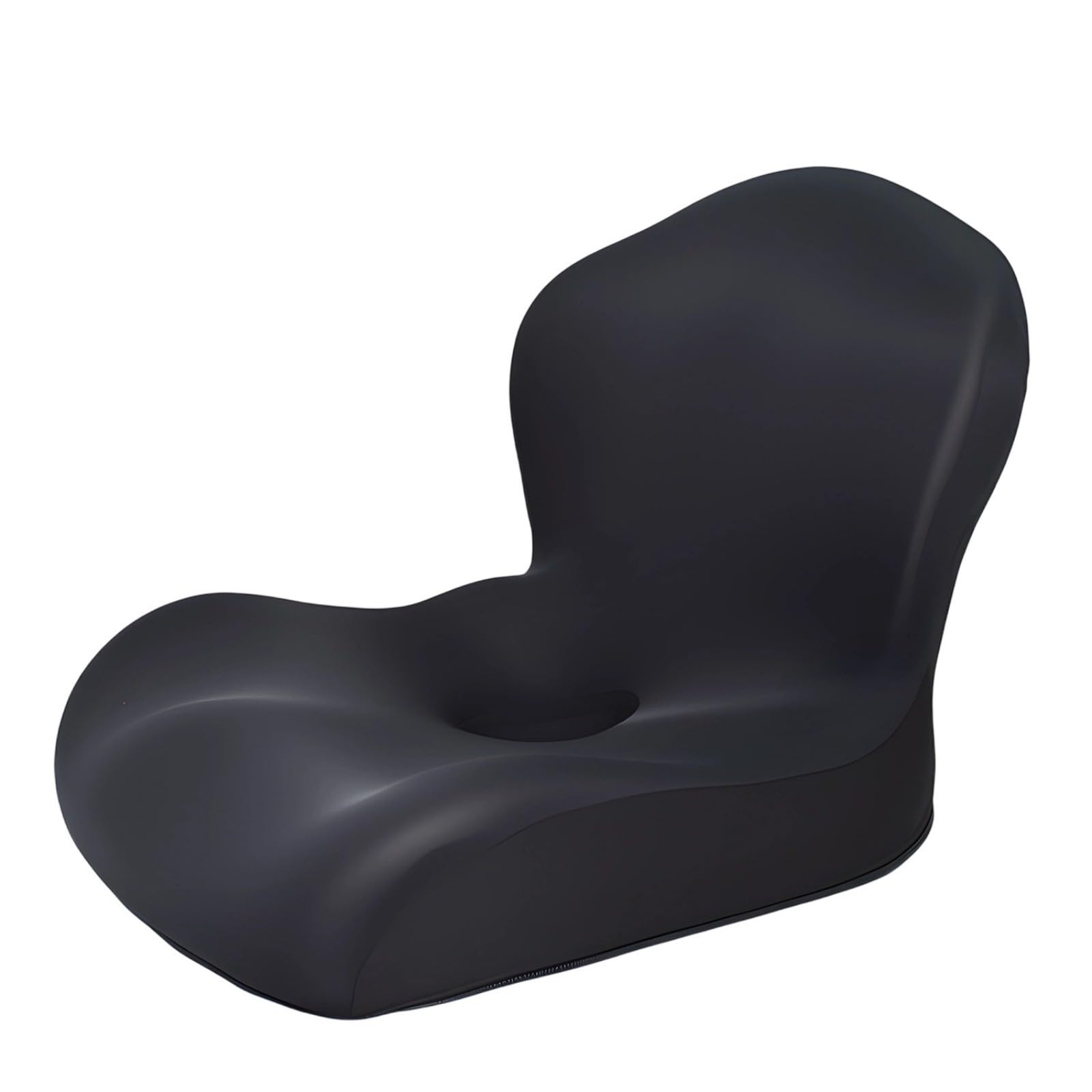 APGLSXY Nonslip Memory Foam Vehicle Seat Pad Ergonomic Backrest Seat Cushion Removable Washable Ice Silk Cover for Long Drives Car Cushion and Lumbar