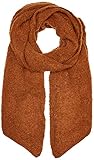 melliert s.Oliver Damen 201.11.899.16.277.1249656 Winter-Schal, Brown Knit, 1