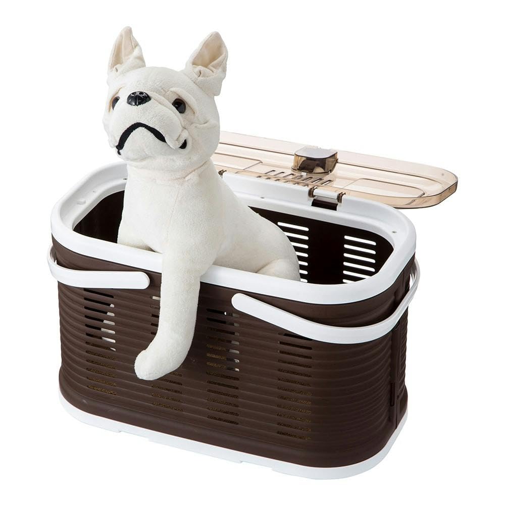 Amazon | カインズ(CAINZ) ペットキャリー 縦型 幅42.8cm 奥行24cm 高