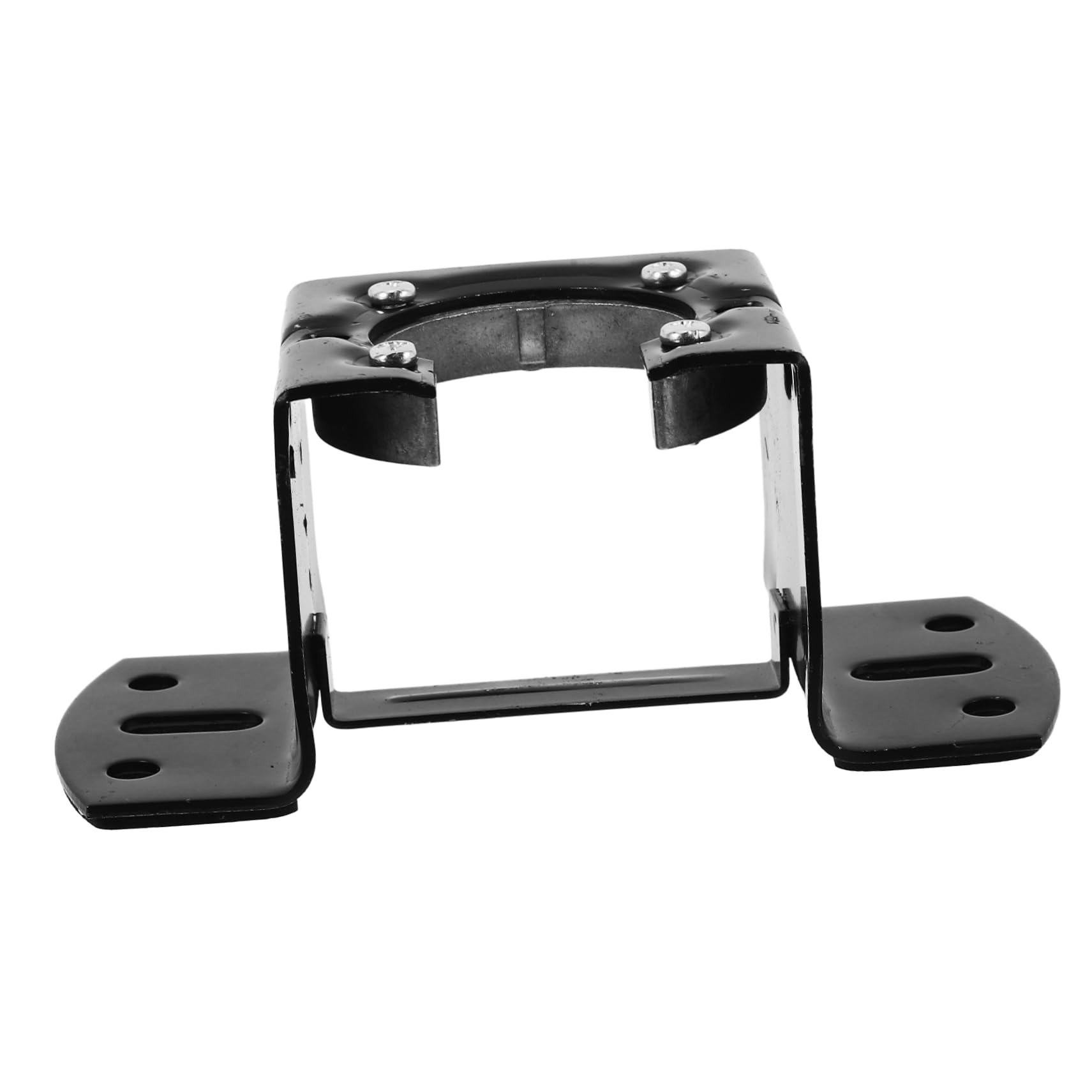 Yardenfun Kit de Montaje para Ventilador de Techo Soporte de Instalación para Techos Inclinados Adaptador Compatible Varios Hierro Resistente Fácil de Instalar para Hogar Color Negro