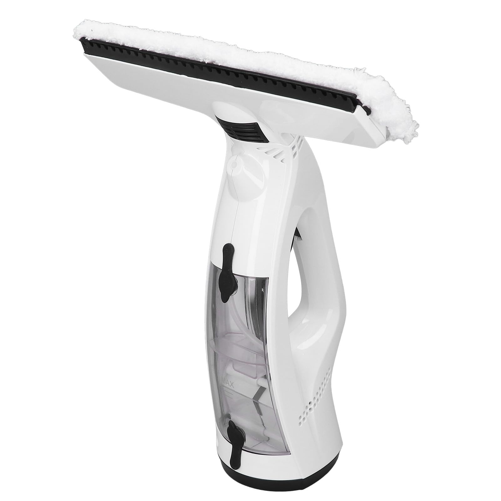 Wakects Aspirador de Ventanas a Batería, Limpiacristales Eléctrico, Limpiacristales Eléctrico para Limpieza de Ventanas, con Botella Pulverizadora y Limpiaparabrisas de Microfibra, 2000