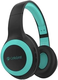 هيدفون بلوتوث – Celebrat – موديل – A23 - تعمل علي الهاتف - قابلة للشحن - ميكروفون مدمج – راديو – مدخل كارت ميموري - فوق الاذن – لون (ازرق)