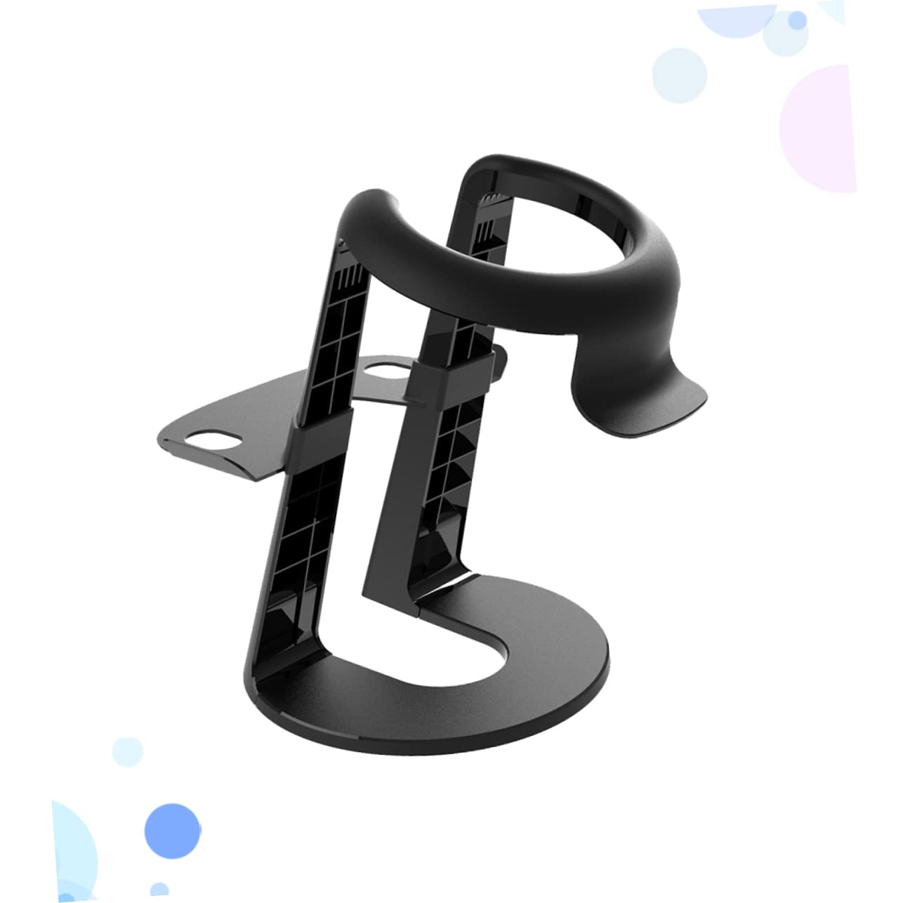 UPKOCH Supporto per Visiera Vr in Plastica Nero Funzione Porta Controller, Facile da Trasportare, per Organizzare Occhiali per Realtà Virtuale in Casa o Ufficio