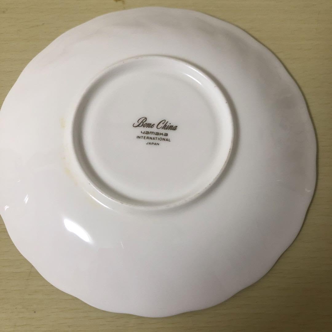 Amazon.co.jp: ボーンチャイナ yamaka ヤマカ カップ&ソーサー 6客