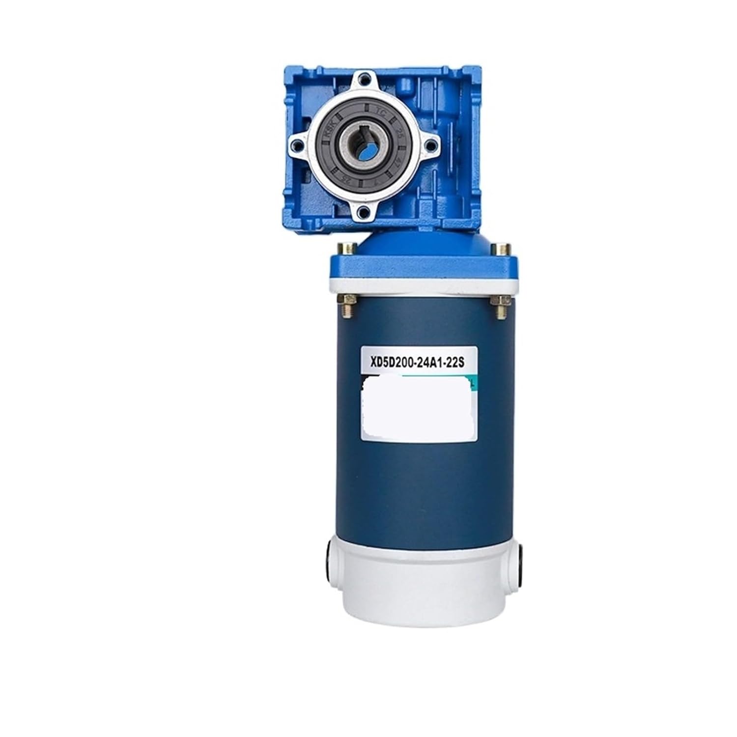 Speed ​​regulating Motor 200W Worm Gear 24v high Torque Forward and Reverse RV30 12V DC Reduction(XD5D200 -RV30 210 to 12V)