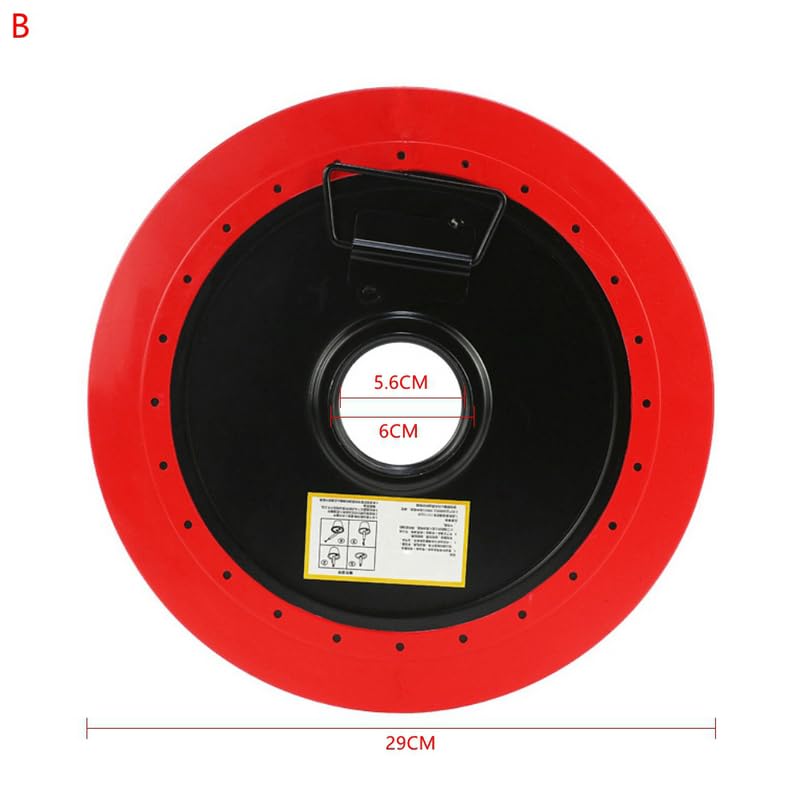 56/60MM Universal Grease Suction Plate Oil Suction Pan Grease Butter Gun Aid Accessories Leak-Proof Lubricating Oil Suction Cup (B)