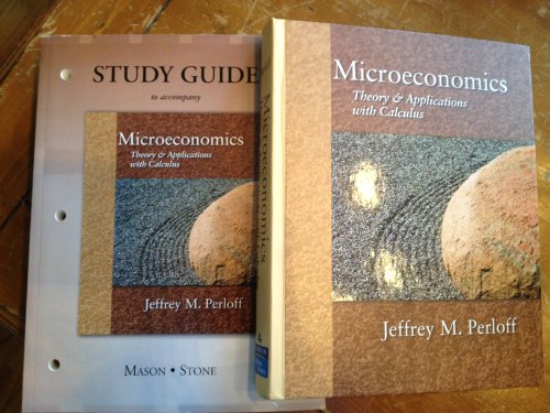 Microeconomics: Theory & Applications With Calculus