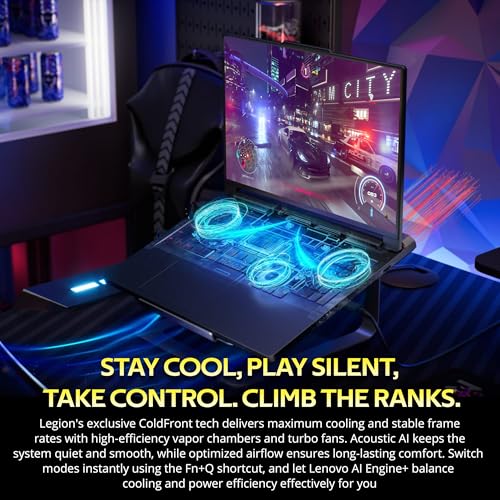Legion Pro 7i 16" WQXGA 240Hz Gaming Laptop, Intel Core Ultra 9 275HX, GeForce RTX 5080 16GB GDDR7, 64GB RAM, 3TB Storage (2TB SSD + 1TB Docking Station), Tastiera retroilluminata RGB, Win11 - Notebook - Immagine 6