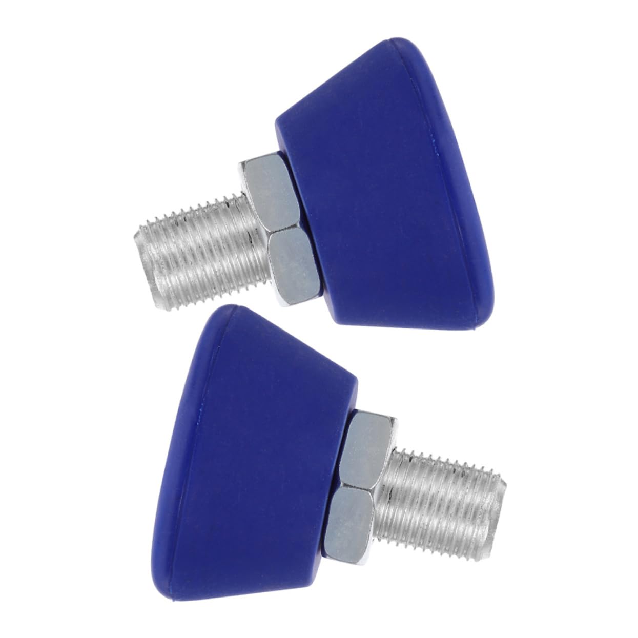 BESPORTBLE Stopper Für Rollschuhe Skateboard-Pads Schlittschuhe Rad Rollschuh Bremsblock Skate-Stopper Rollschuh-zehenstopper Bremsen Für Rollschuhschuhe Rostfreier Stahl Blue 2st