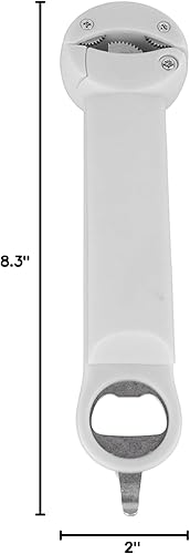 Miniatura 10 de Haofy Tornillo ajustable de acero inoxidable 3 en 1 multifuncional retráctil para abrebotellas, abridor de botellas, herramienta auxiliar de