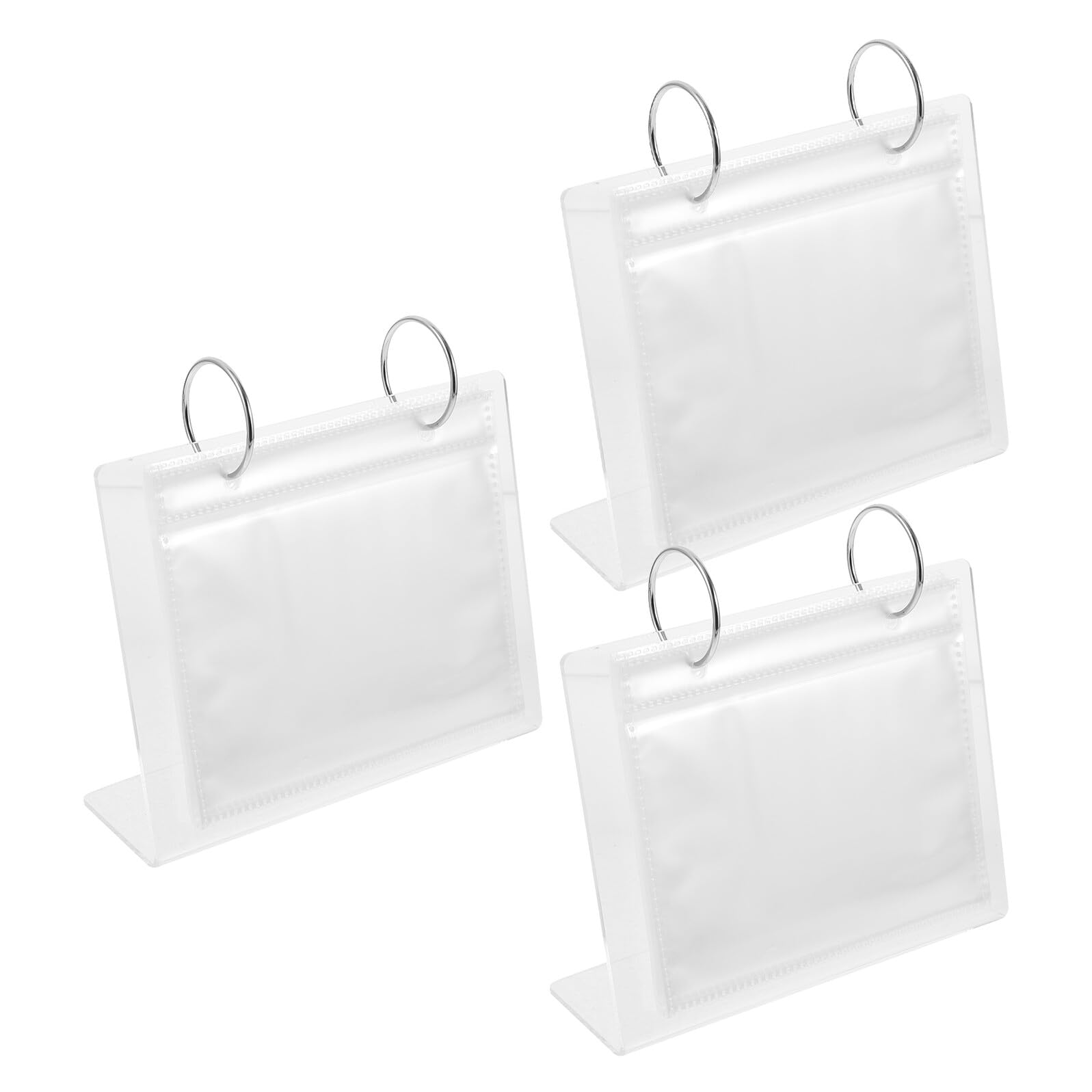 Album photo acrylique compact pour gagner de la place sur votre bureau
