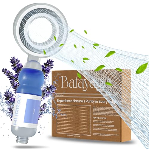 Filtered Aromatherapy Shower Head with Vitamin C