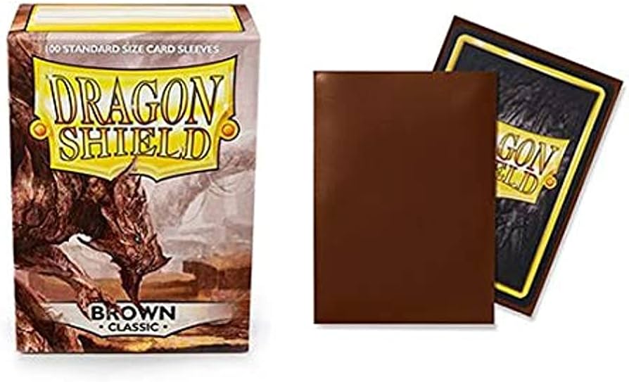 Amazon.co.jp: ドラゴンシールド クラシックブラウン 標準サイズ