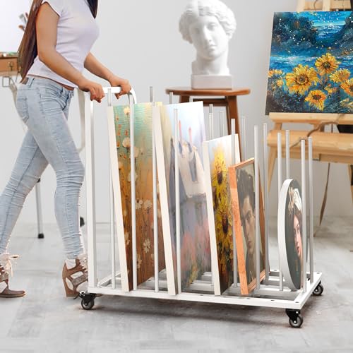 Image of Art Canvas Storage Rack