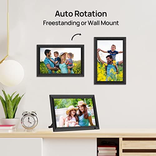 Frameo 10.1 Inch Smart Wifi Digital Photo Frame 1280X800 Ips Lcd Touch Screen, Auto-Rotate, Motion Sensor, Built In 16Gb Memory, Share Moments Instantly Via Frameo App From Anywhere #TOP5
