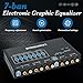 LEIGESAUDIO LG-EQ7A 7-Band Car Audio Graphic Equalizer with Front 3.5mm Aux Input, High Voltage RCA Outputs and High Level Speaker Inputs