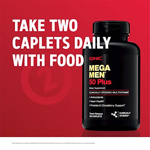 Gnc Mega Men 50 Plus Multivitamin #TOP5