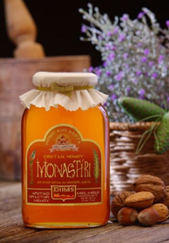 "Monastiri" Tomillo cretense, flor y miel de árbol de coníferas 15.87 oz