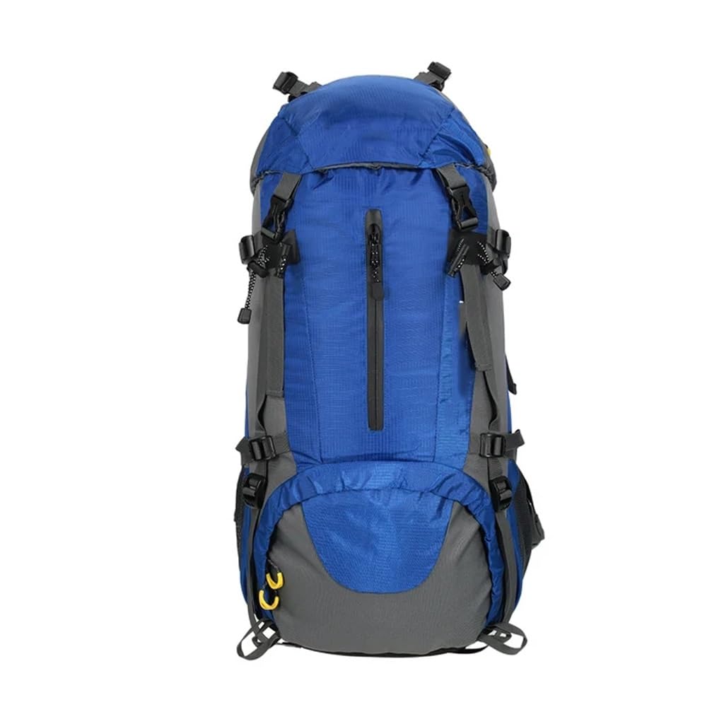Borsa da Arrampicata Impermeabile da 50 Litri con Copertura Antipioggia Zaino in Nylon Borsa da Trekking da Viaggio for Campeggio con Zaino in Spalla for Sport all'Aria Aperta