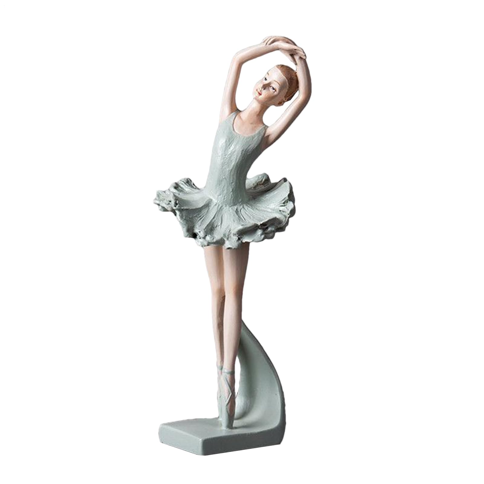 Figurine de danseuse classique haut de gamme, sculpture ballet raffinée