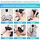 Kugooyi Yoga Massage Roller Stick, Muskel Entspannen Trainingsgerät Ultraportabel Multifunktions Relief Tool Anti-Cellulite Körperformung für Beine Rücken Schultern Nacken Arme (Schwarz)