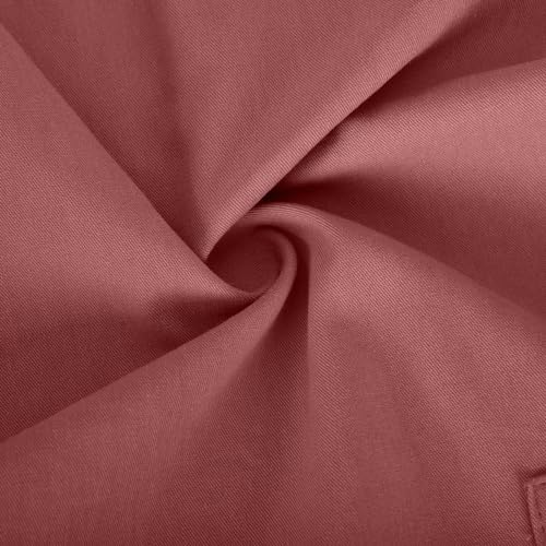 Cargo Capri Pantalones Mujer Cintura alta sólido bolsillos Pantalones básicos Cintura elástica Comodidad2