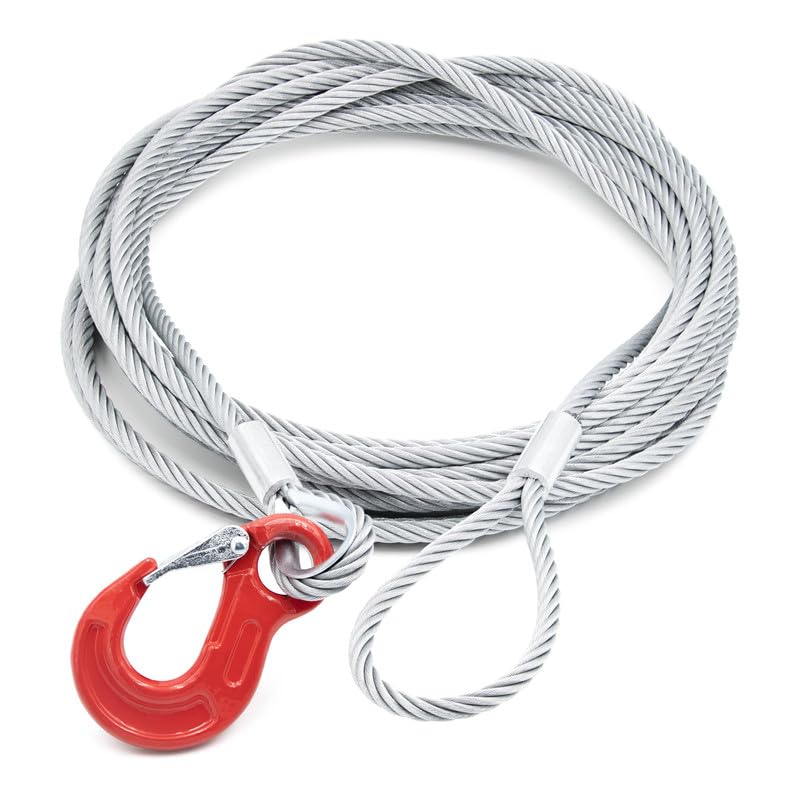 ALFA LOGISTIK Anschlagseil 10mm Durchmesser 10m Länge mit Haken...