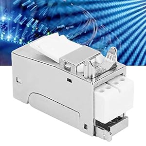 Mxzzand RJ45-module CAT7-module 90 graden geen punch-down-tool-module geen punch voor algemeen kabelverdelingssysteem