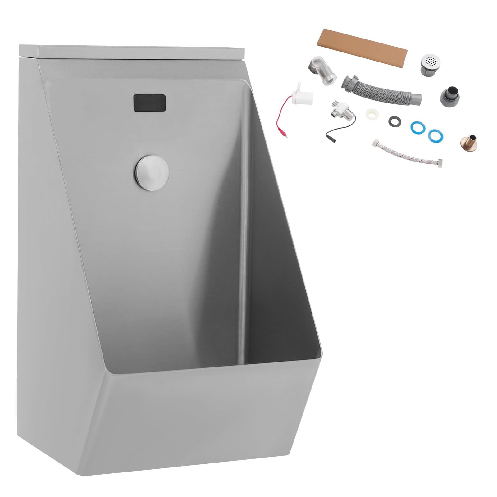 Orinal montado en la pared con sensor sin contacto con diseño antiolor para uso doméstico y comercial