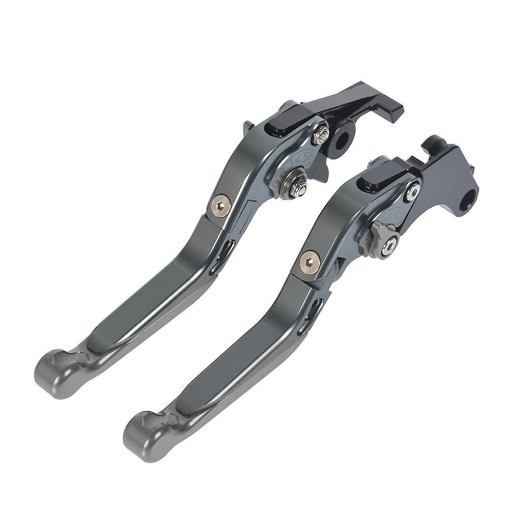 Ningruibhd Gray Gray Brake Levers Clutch Lever For Cbr1000rr For Fireblade Brake Clutch Levers Motorcycle Cnc Folding Extendable Brake(Gray Gray)