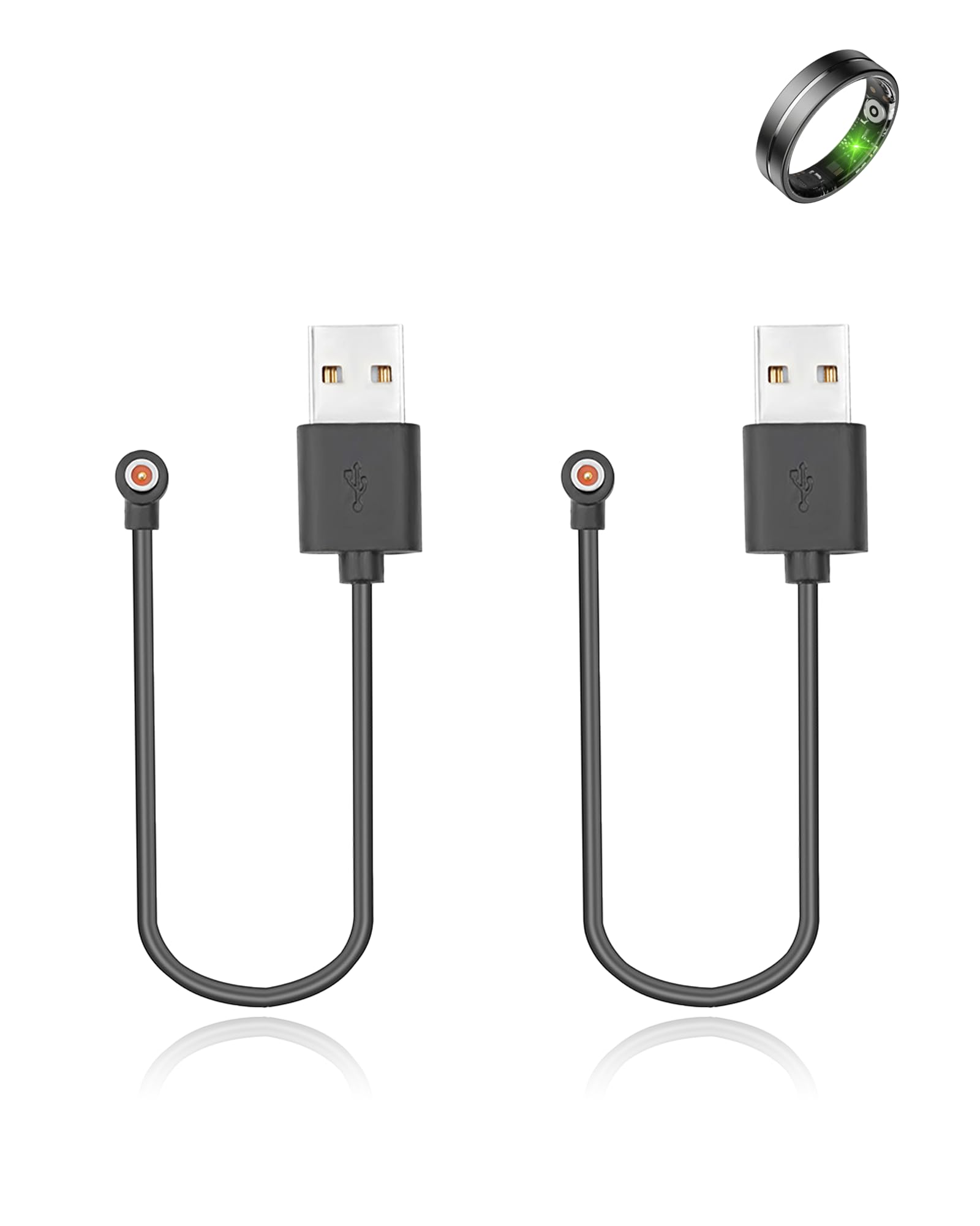 Câble de charge pour Lizzbeoal Smart Ring pour remplacer un cordon perdu lot de 2