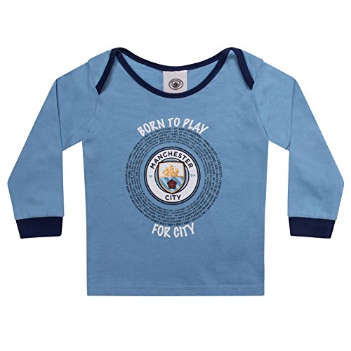 Manchester City FC Official Soccer Gift Boys Kids Baby Pajamas3