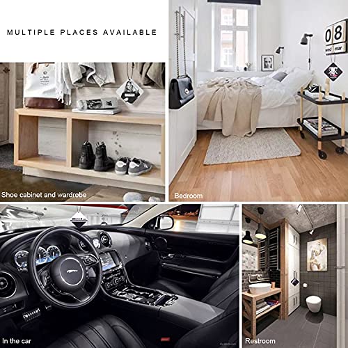 Twavang 30Pcs Sublimation Air Freshener Blanks 5 Styles Car Scented Hanging Sheets Diy Sublimation Air Freshener Set With 30Pcs Self Adhesive Bags And Elastic Rope For Home And Car Decoration #TOP3