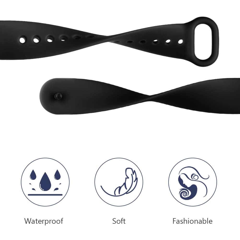 Ainiv Cinturino Compatibile con Xiaomi Mi Band 6/Xiaomi Mi Band 5/ Xiaomi Mi Band 7/Xiaomi Mi Band 4/Xiaomi Mi Band 3, Regolabile Cinturino Sportivo, Cinturino Ricambio Compatibile con Xiaomi Mi Band