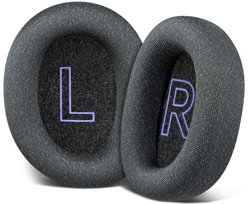 SOULWIT almohadillas de repuesto para Logitech G522 Lightspeed Wireless Gaming Headsets, con espuma viscoelástica de alta densidad - Gris oscuro miniatura 1