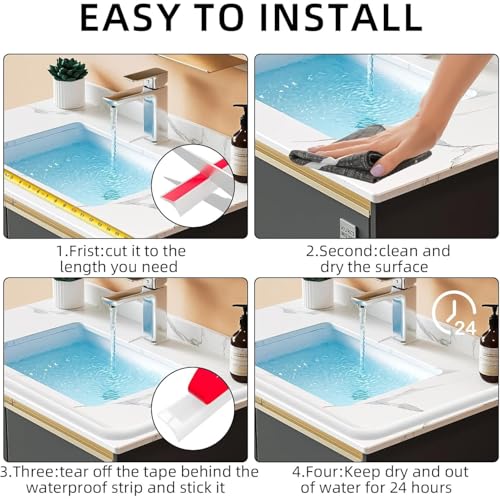 Dusche Schwallschutzleiste Selbstklebend 1.2M Schwallschutz Dusche Wasserstop per Dusche Silikon Wasserstopper Dusche Schwallschutz für Küchen Bäder Waschbecken (Grau, 1.2M)