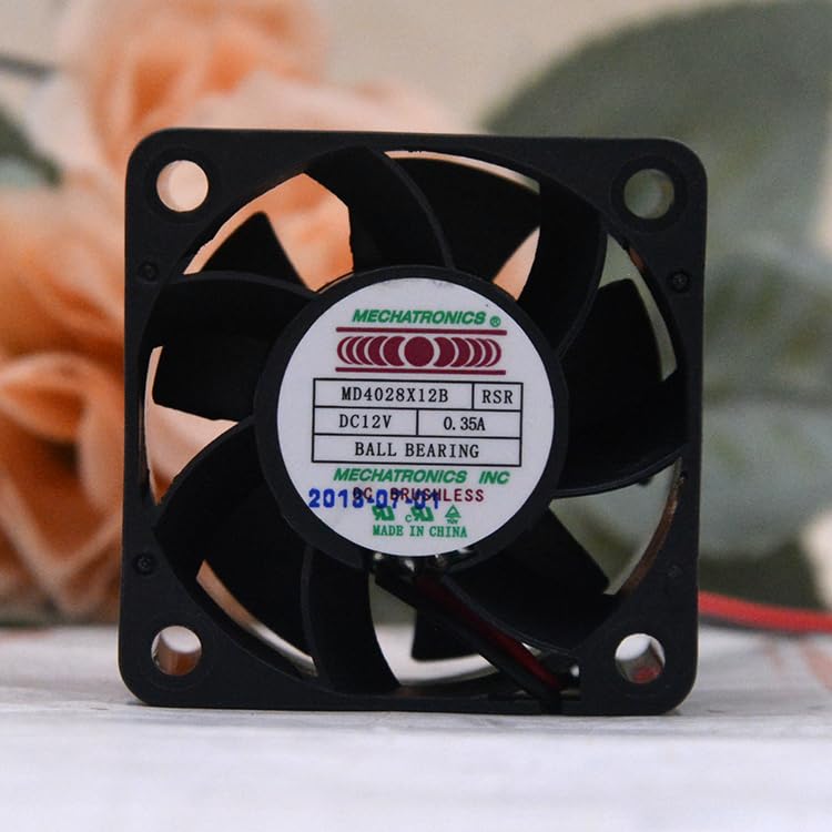 12V 0.35A MD4028X12B RSR 4CM High Airflow Silent Switch Fan