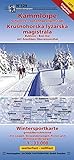 johanngeorgenstadt wetterstation  Kammloipe Schöneck-Johanngeorgenstadt / Krusnohorska lyzarska magistrala: Wintersportkarte