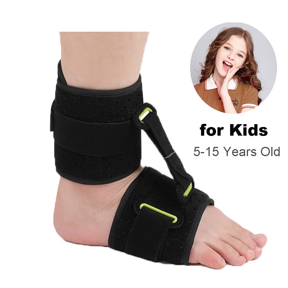 Kids AFO Drop Foot Brace for Children Improve Walking Gait, Effective