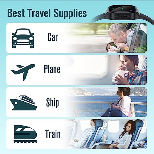 Motion Sickness Wristbands for Stress & Nausea Relief