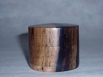 黒柿「携帯用茶筒no-14」磨き仕上げ 黒柿「携帯用茶筒no-14」磨き仕上げ 黒柿「携帯用茶筒no-14