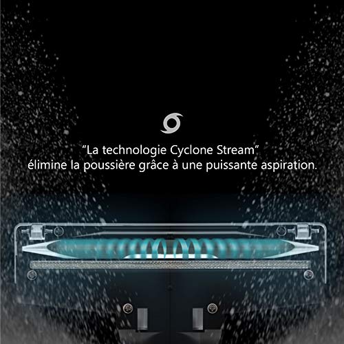 Iris Ohyama, Aspirateur 2 en 1 Technologie Cyclone Stream – Multifonctions, filaire, léger avec fixation murale - Vacuum Cleaner IC-SB1 - Image 6