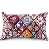 Photo Gallery atsense set di 2 federe 50 x 80 cm, 2 pezzi – 100% cotone colorato con chiusura lampo, super morbide premium e ipoallergeniche, Ökotex super comode federe (bohemia, paisley) Photo Gallery atsense set di 2 federe 50 x 80 cm, 2 pezzi – 100% cotone colorato con chiusura lampo, super morbide premium e ipoallergeniche, Ökotex super comode federe (bohemia, paisley)