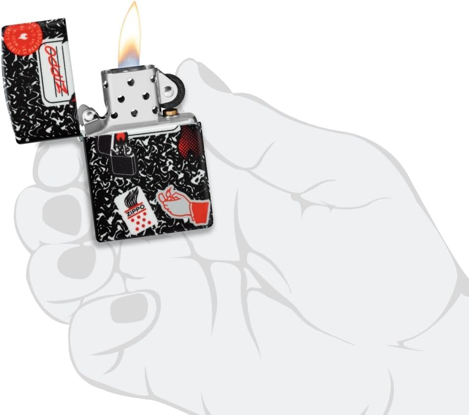 Encendedor Zippo Mate Personalizable Diseño Cuaderno miniatura 5