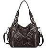 Montana-West-Shoulder-Bag-Concealed-Carry-Purses-and-Handbags-For-Women-Leather-Crossbody-Bags Montana West Washed Leather Shoulder Bag Coffee MBB-MWC-019CF