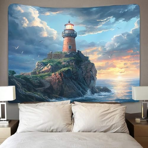 Couverture murale tour de guet pour masquer un mur vide sans percer