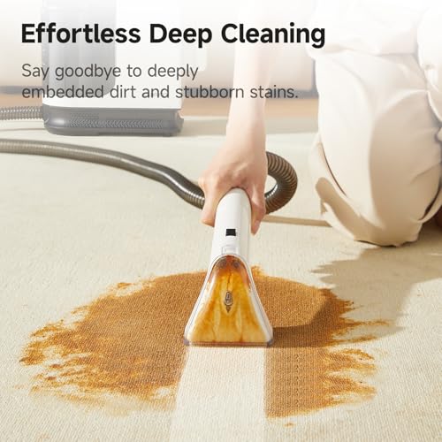 🏡🧹18Kpa Portable Carpet Cleaner – Powerful Suction Upholstery Spot Cleaner for Pet Messes | Includes Specialty Tools for Car, Couch, Rug, Sofa & Furniture - Image 4