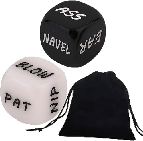 Miniatura 2 de 2 juegos creativos de dados para parejas para adultos traviesosfiestas dados de amor dados divertidos dados de desafío juegos de decisión regalo